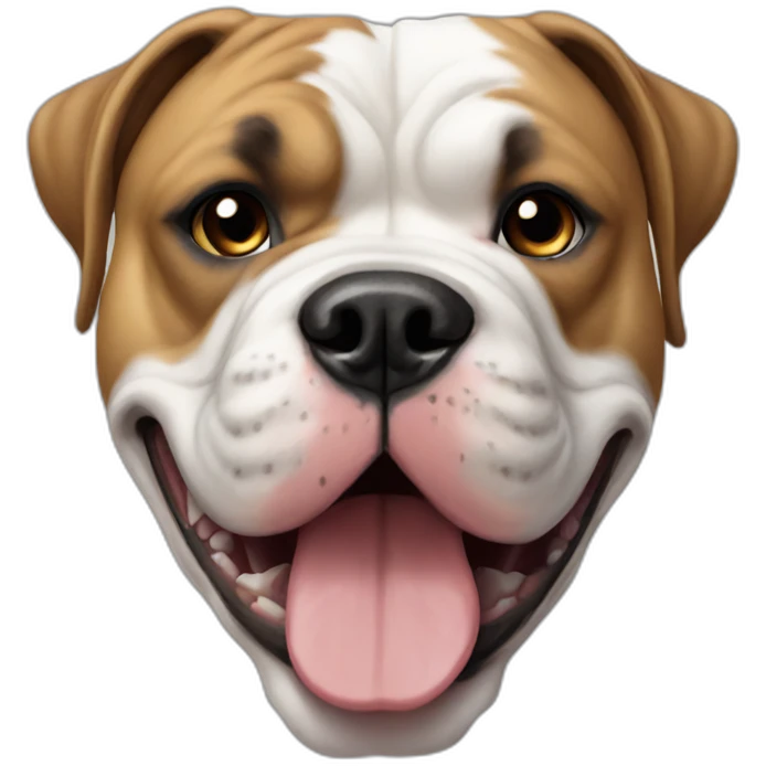 American bulldog emoji