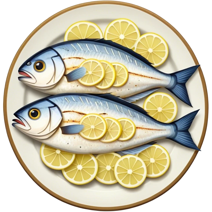 Dinner date fish emoji