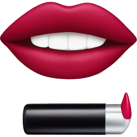 Lipstick emoji