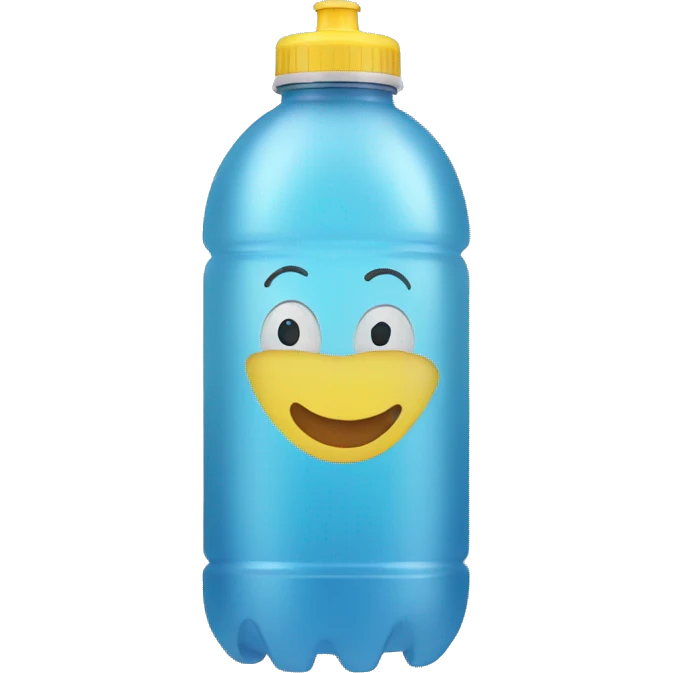 Water bottle emoji