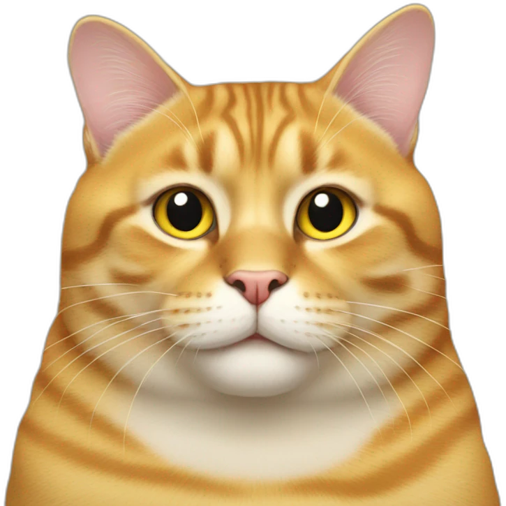 fat-fa t-golden-cat emoji