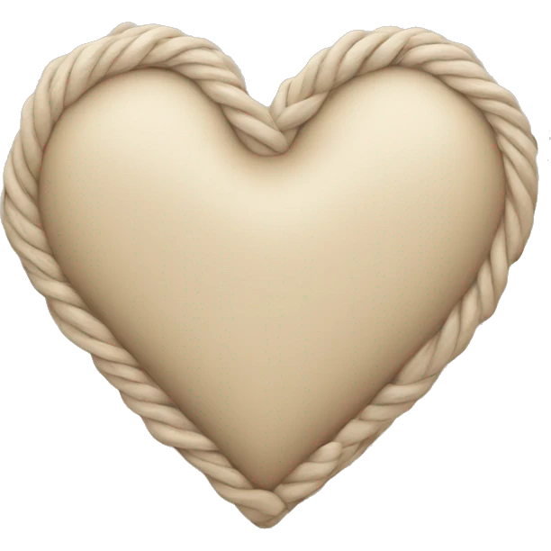 heart beige emoji