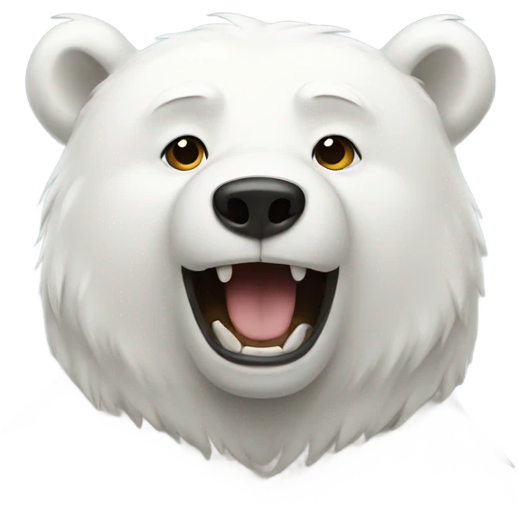 white bear emoji