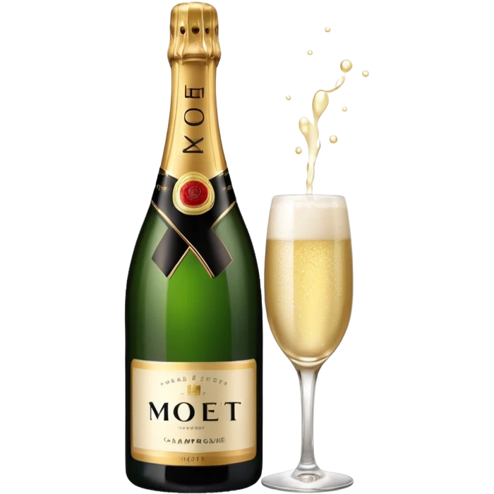 moet champagne emoji