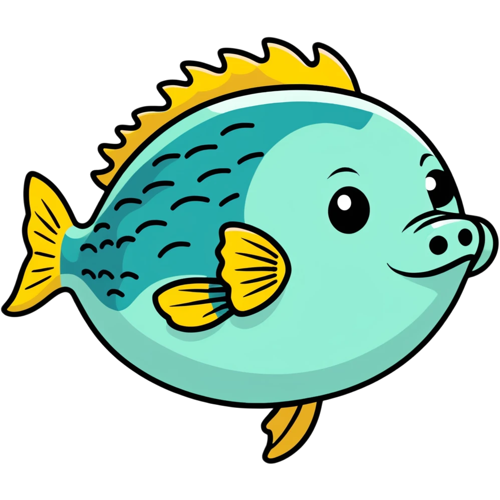 Puffer fish  emoji