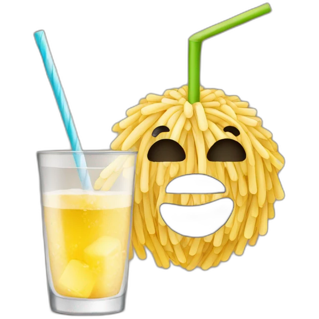 straw for coctail emoji