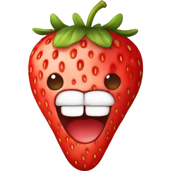 Strawberry emoji
