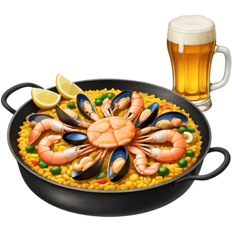 beer trap paella emoji