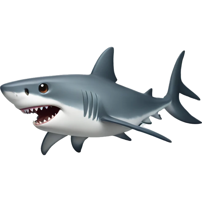 Shark with four legs emoji