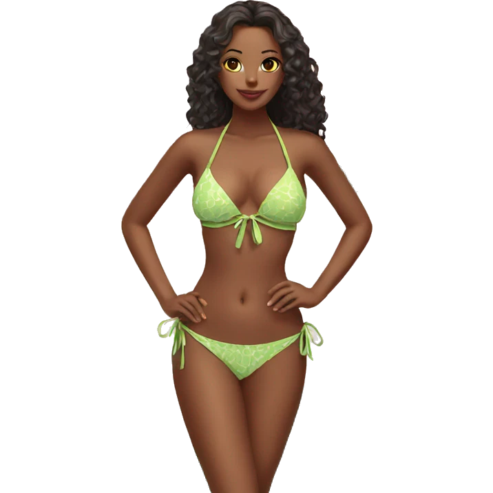 bikini stylish emoji