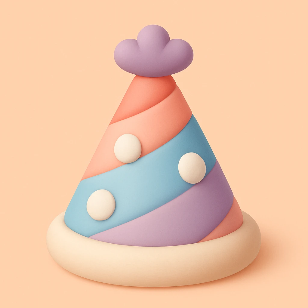 party hat emoji