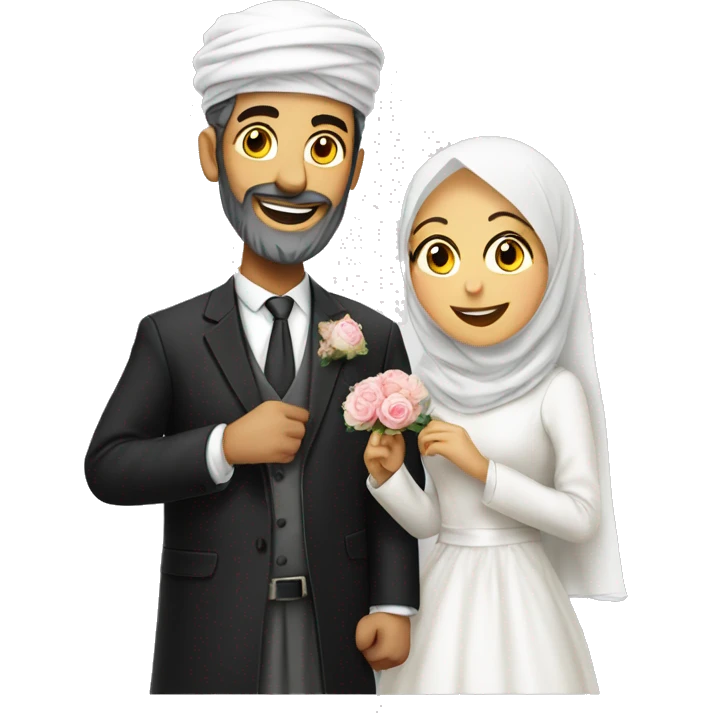 islamische hochzeit  emoji