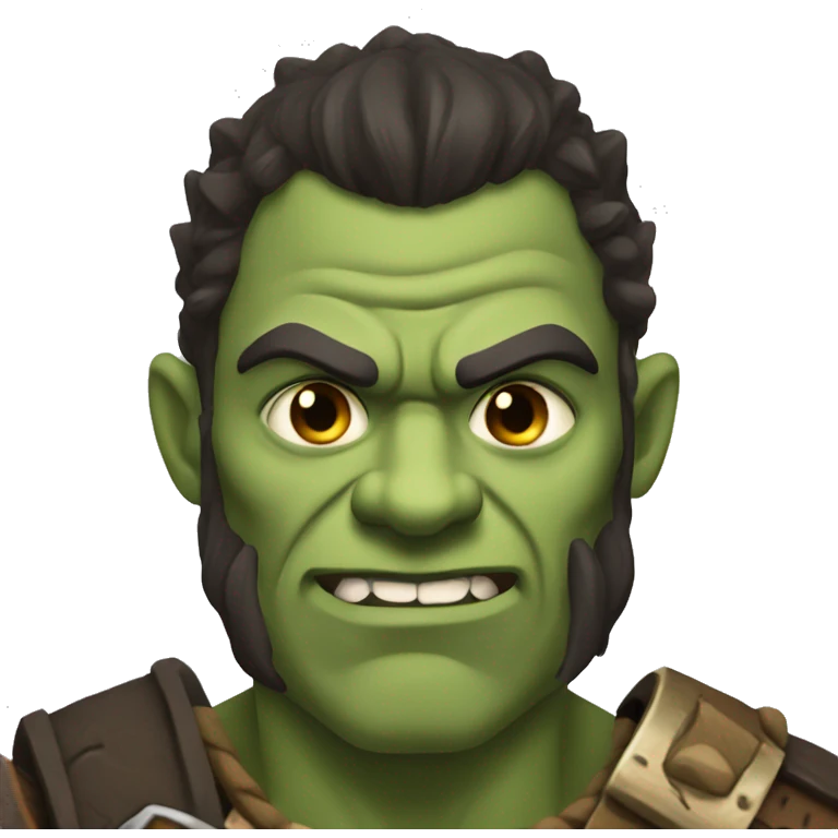 Barbarian Half-Orc emoji