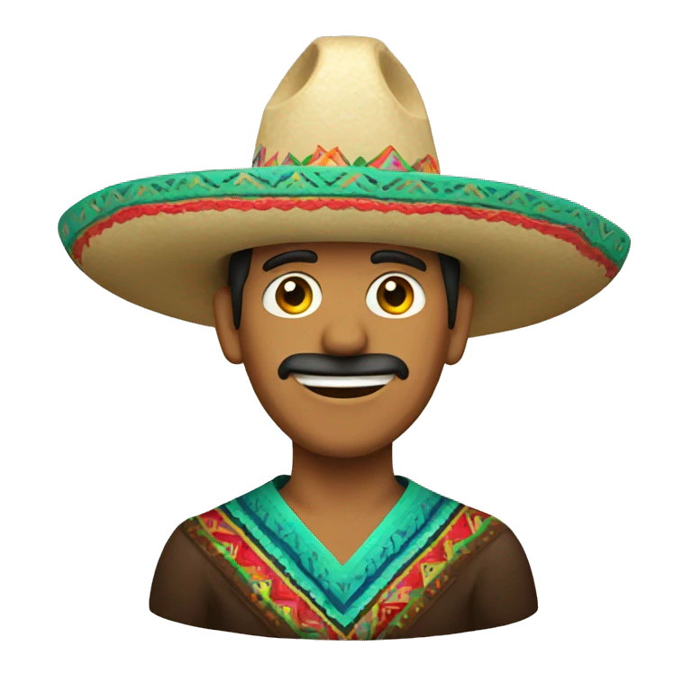 Mexican in a sombrero  emoji