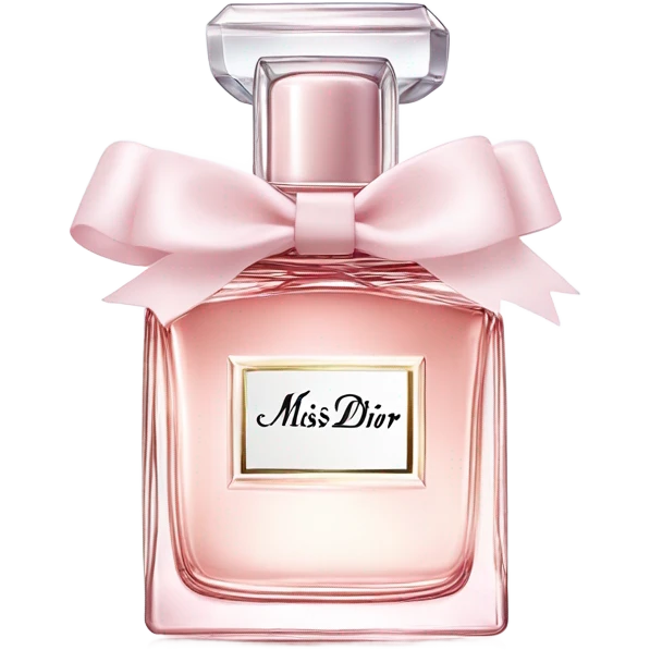 Miss Dior pefume  emoji
