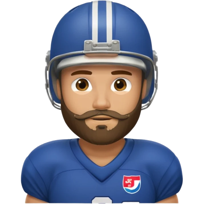 Football player with beard






















 emoji