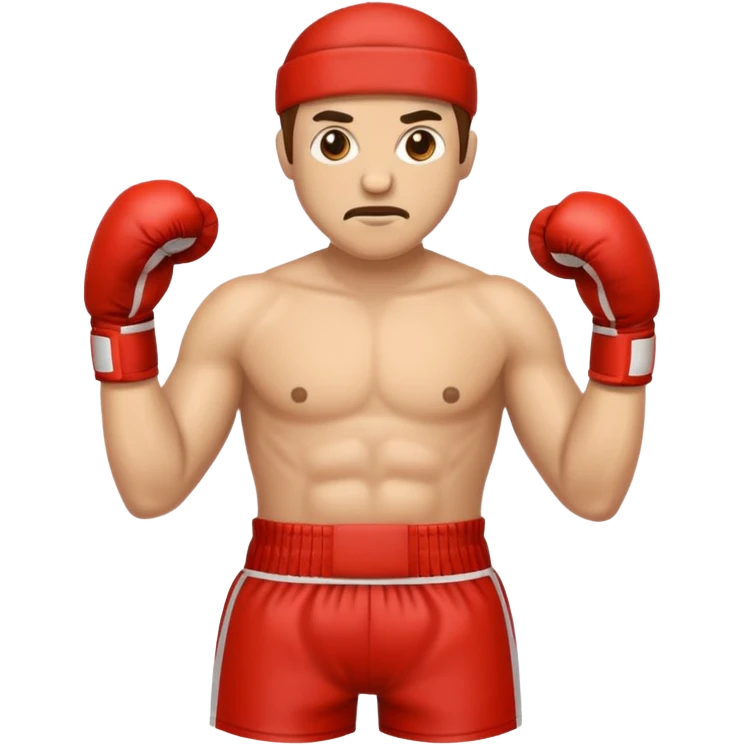 man boxer  emoji