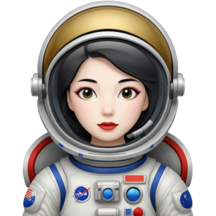 geisha astronault emoji