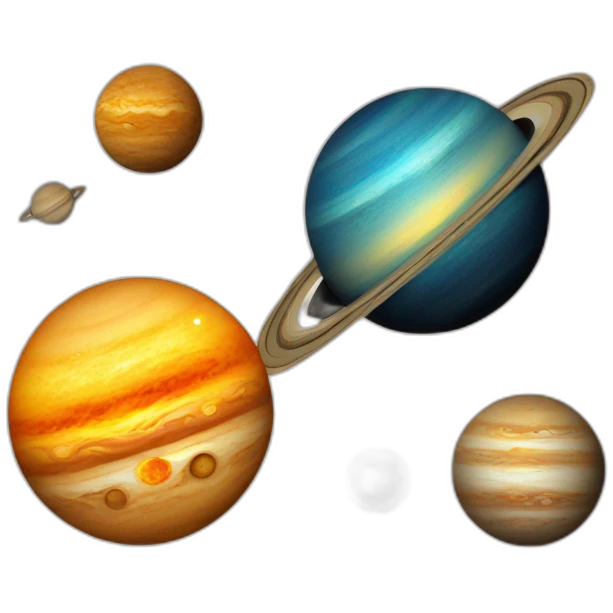 Solar system emoji