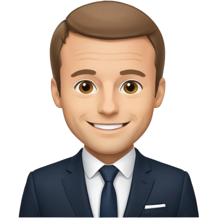 Tu peux me crée un emoji Macron emoji