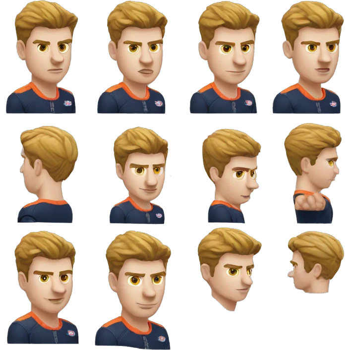 Max verstappen qui nage emoji