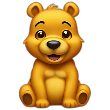 winnie the poo emoji