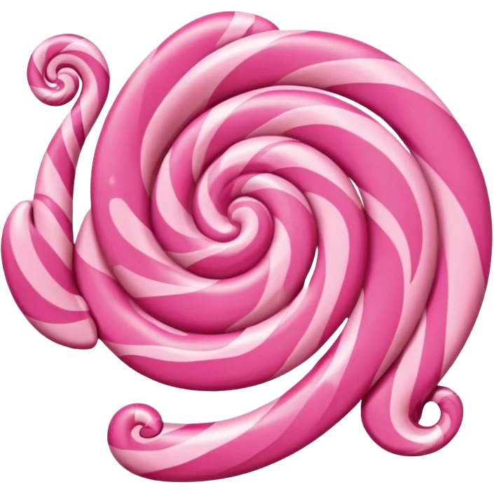 candy plimbob in pink and brown colors emoji