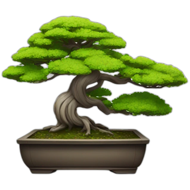 bonsai transparent emoji