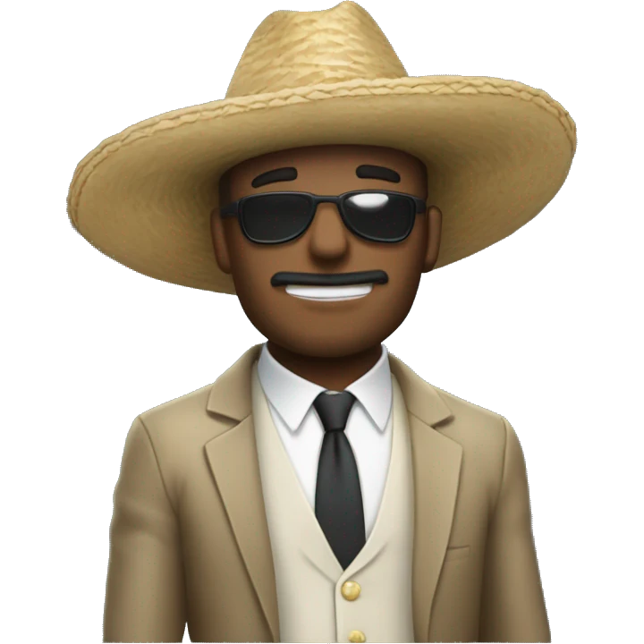 persona con sombrero de tiburon emoji