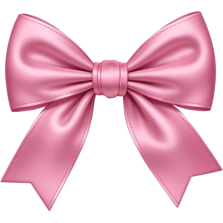 Bow pink emoji