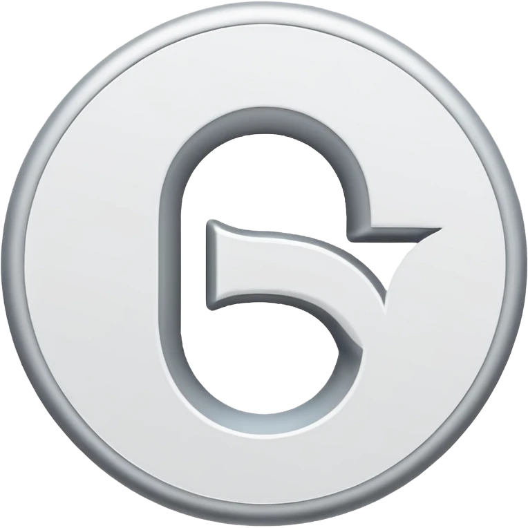 white "S" logo emoji