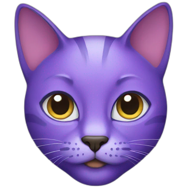 purple cat emoji