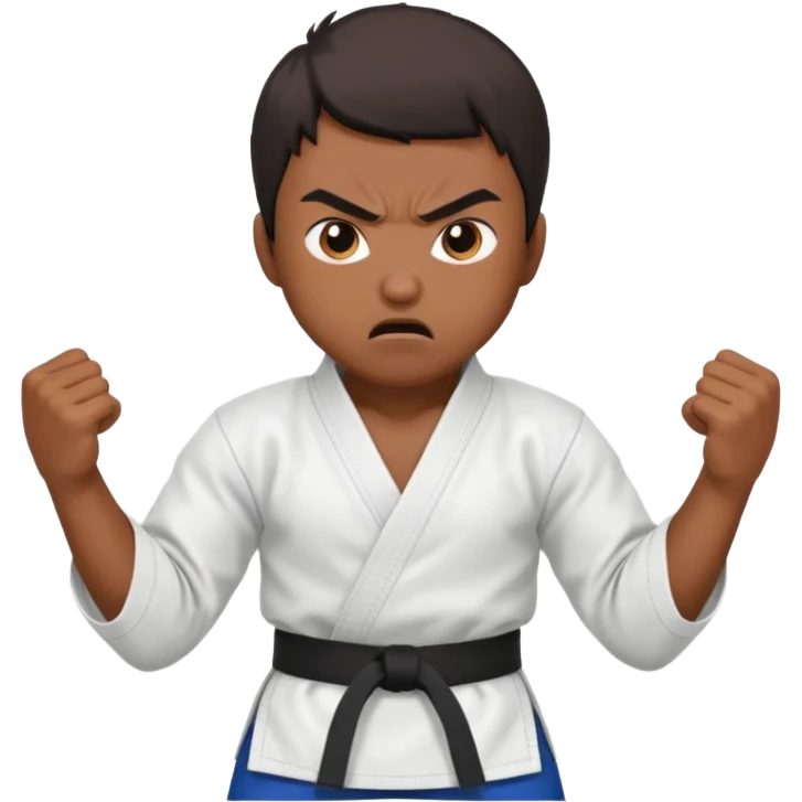 angry karater emoji