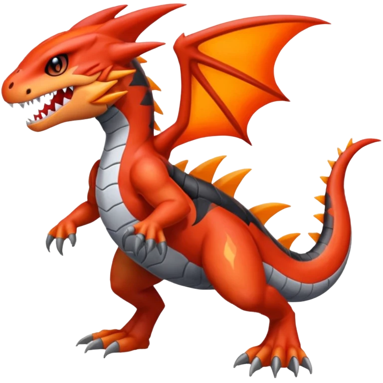 Meloetta-Garchomp-Guilmon-Pokémon-Fakémon-fusion-hybrid-creature emoji