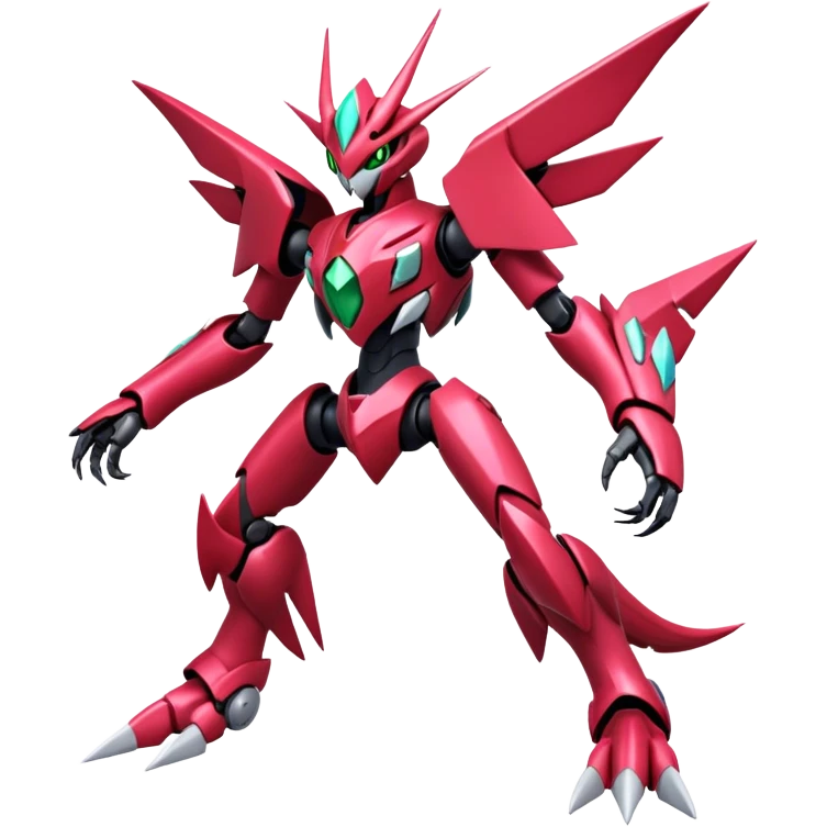  Cool Edgy Godly Digimon-Scizor-Palkia-Medabot full body emoji