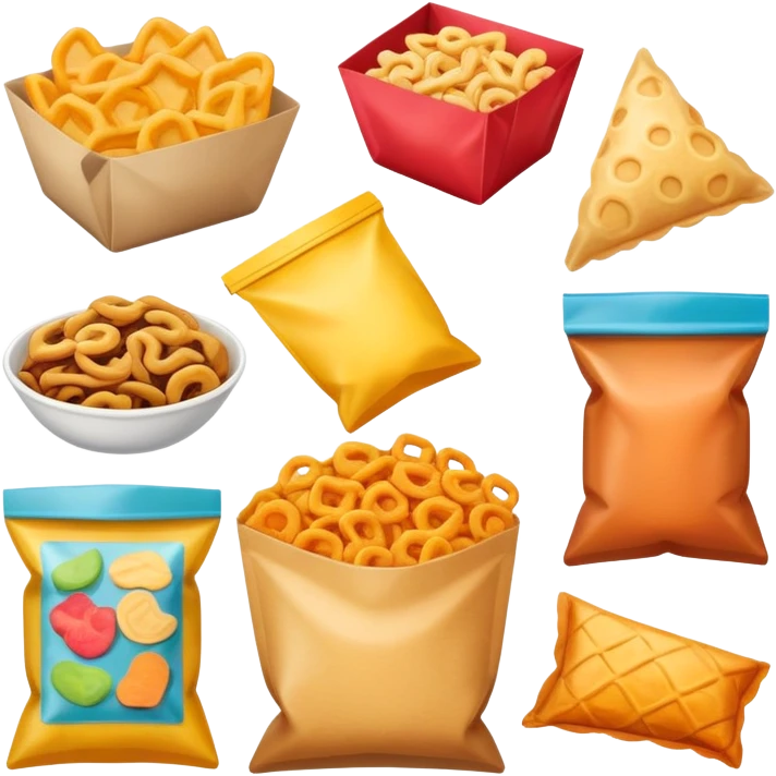 Snack bags emoji