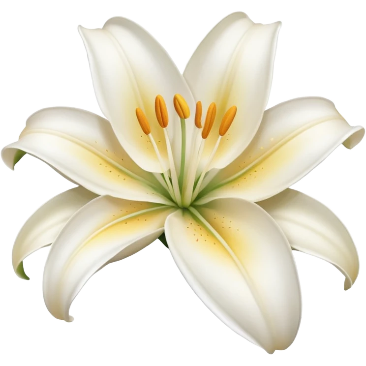 Lily flower emoji