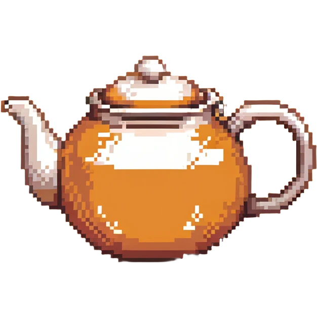 cute pastel blue teapot emoji