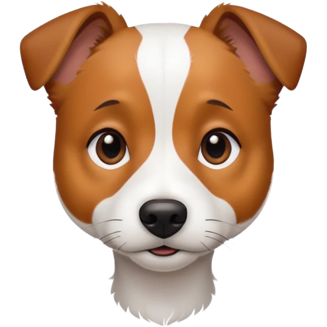Cute jack Russel terrier emoji