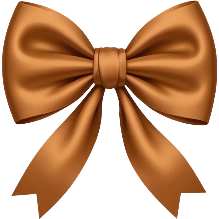 moño marron emoji