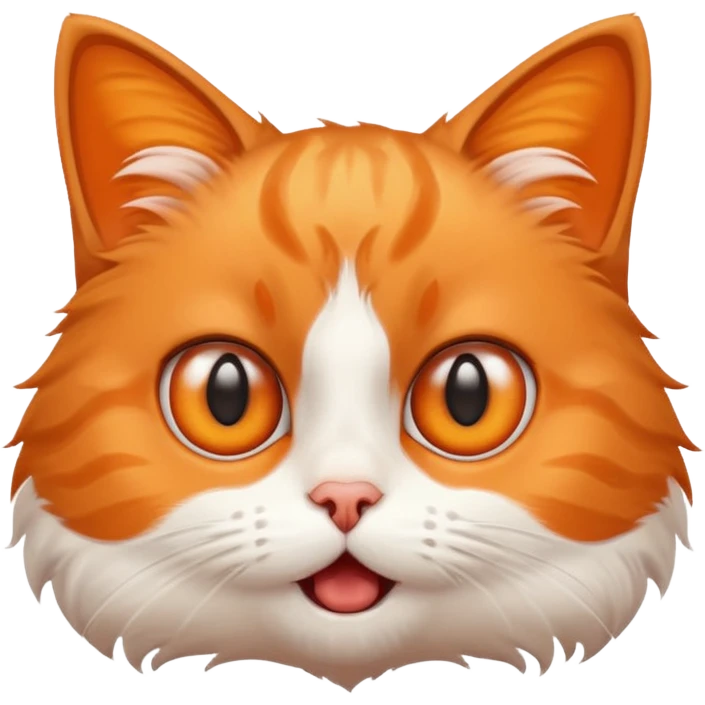 surprised cat emoji