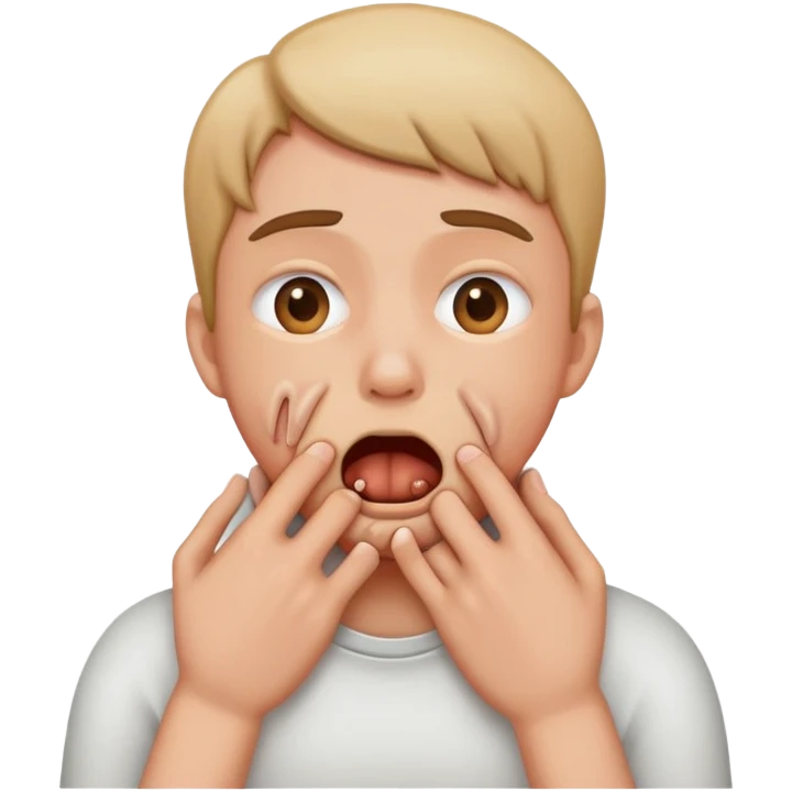 Choking yourself  emoji