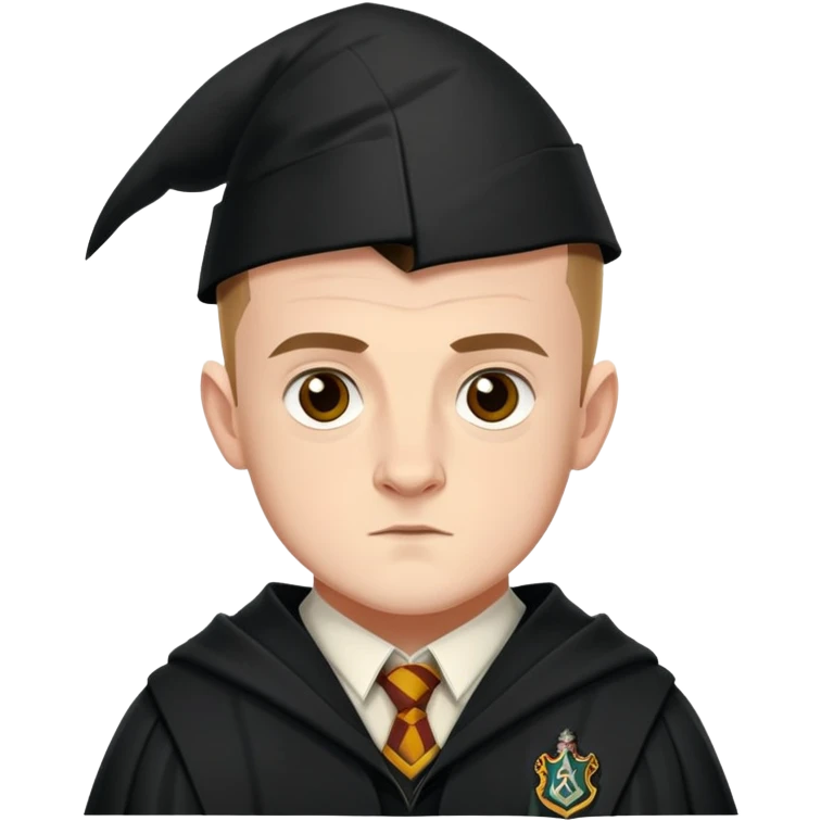 Josh Herdman is Gregory Goyle in harry potter emoji