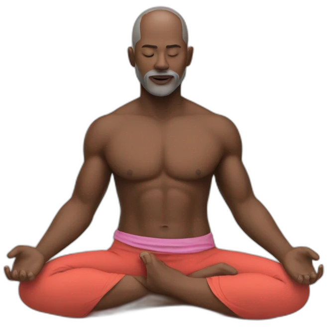 Yoga boit un coca emoji
