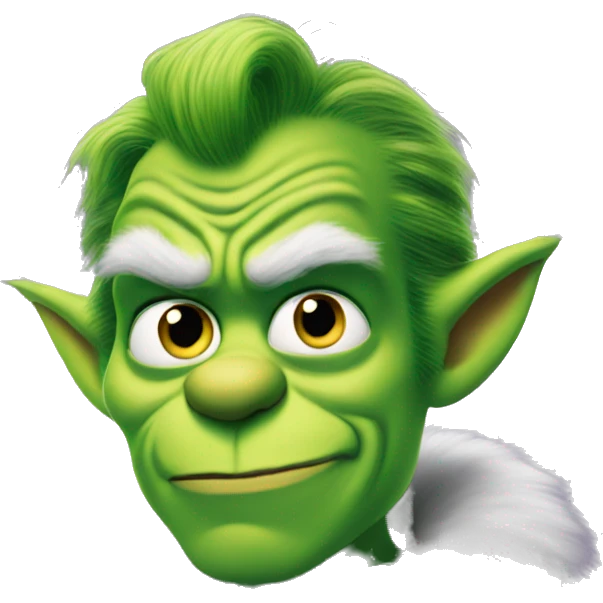 henry cavill as grinch emoji