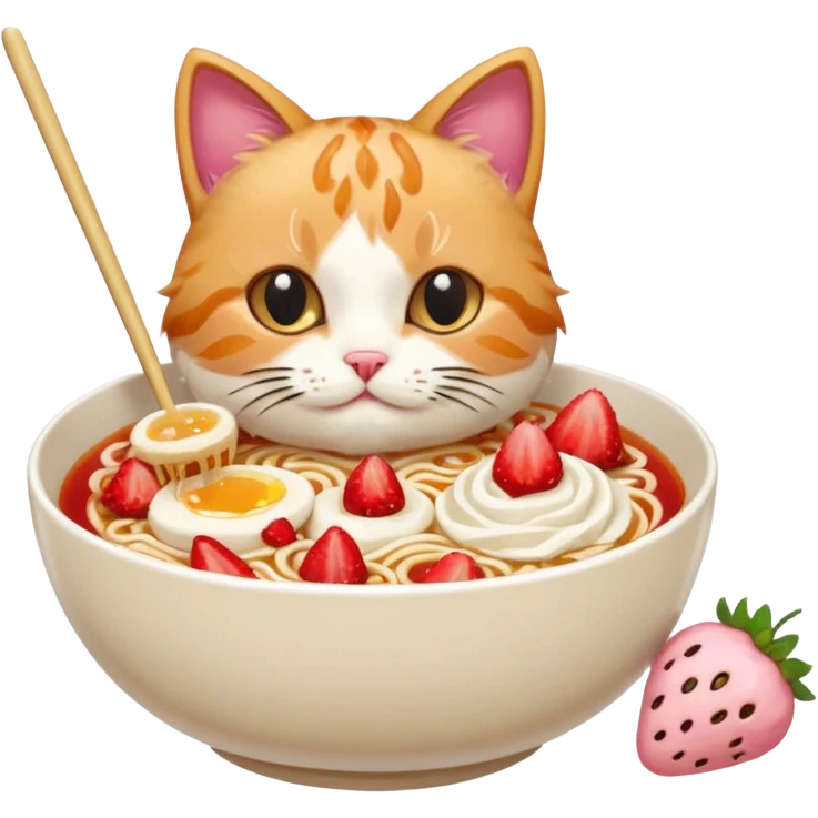 🐱🍓🍰🍜🍡 emoji