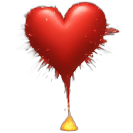 exploding heart emoji