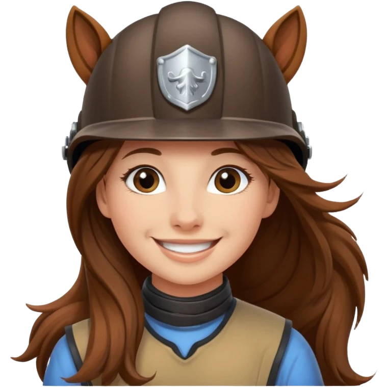 Horse girl  emoji