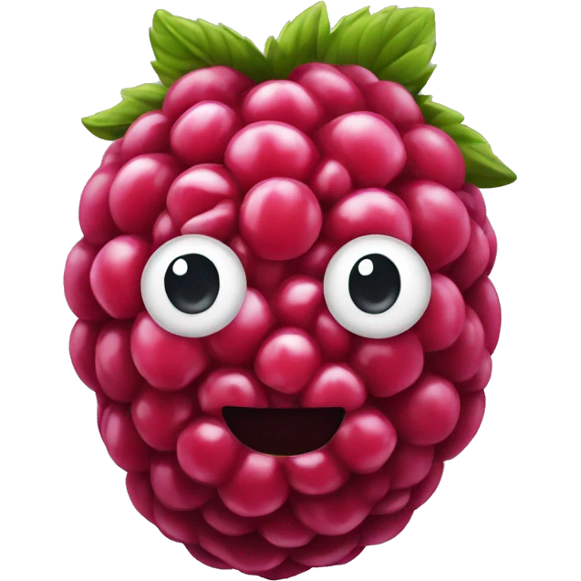 one single raspberry emoji