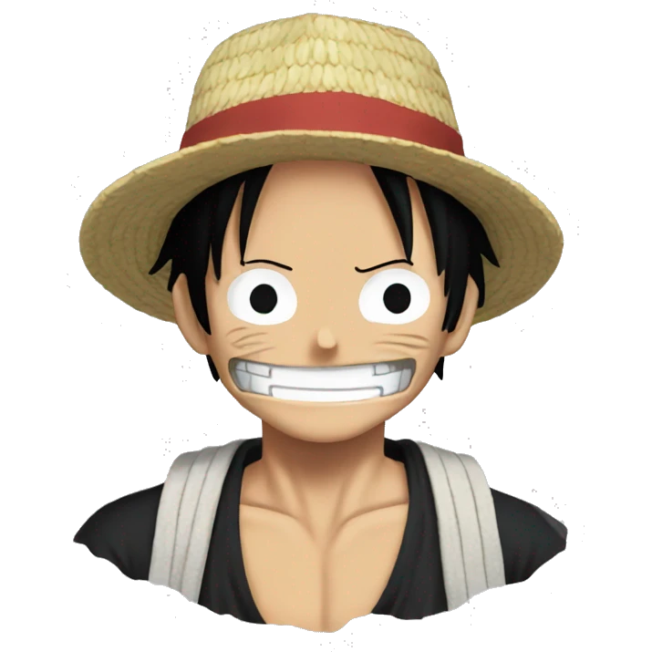 Luffy one piece emoji